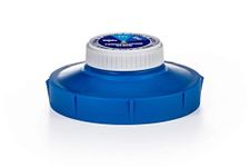 2nd Fermentation Lid for Storing and Drinking Milk & Water Kefir, Blue, fits All Kefirko Jars