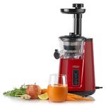 Omega Juicer Cold Press 365 Vertical Slow Masticating Extractor for Fruits and Vegetables, 65 RPM, 150-Watts, Red