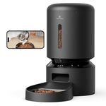 PETLIBRO Automatic Cat Feeder with Camera, 1080P HD Video with Night Vision, 5G WiFi Pet Feeder with 2-Way Audio, Low Food & Blockage Sensor, Motion & Sound Alerts for Pets