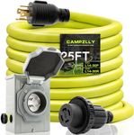 Campzlly 30 Amp Generator Cord 25FT