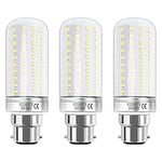 HZSANUE LED Corn Bulbs 26W, 6000K Daylight White, 2900Lm,B22 Bayonet Cap LED Light Bulbs,200W Incandescent Bulbs Equivalent,Pack of 3