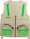 Eagle Eye Explorer Children's Safari Vest Perfect for Outdoor Activities, Fishing, Camping, Nature Exploration, Troops (CA) (Extra Small)