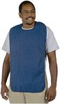 DMI Terry Cloth Adult Bib for Eatin