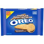 OREO Chocolate Peanut Butter Pie Sandwich Cookies, 1 - 17 oz (482gr) Family Size Package