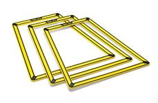 SKLZ Agility Trainer Pro Trapezoid Agility Trainers for Multi-Directional Ladder Patterns