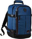 Cabin Max Metz Small Backpack, 20 Litre Stowaway Travel Bag, 40 x 20 x 25 cm, Ryanair Cabin Luggage, Ideal as a Carry-On Luggage on an Air-plane, Rpet Navajo Blue, 40 x 20 x 25cm, Rucksack