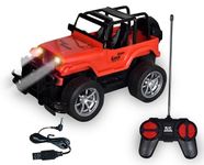 TEC TAVAKKAL Rechargeable Remote Controlled Super Racing Car, Super Racing Sports High Speed Toy Vehicle, Motor RC Cars for Kids (RED)