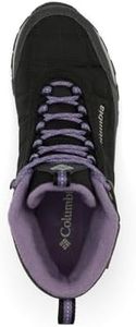 Columbia Women’s Waterproof Snow Boots, Black/Plum Purple – Size 5 UK