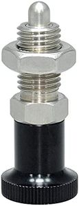 AUZHU- PTRS- Metric- Stainless Steel Indexing plungers Locking plungers Without Rest Position Spring plungers Locating plungers Dowels Positioning Elements Wheel Bolts Size: M8 mm - Pitch 1 mm