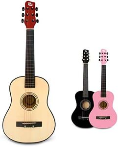 CB SKY 30" Wooden Acoustic Guitar for Kids/Boys/Girls/Beginners/Guitar for age 3-5 5-9