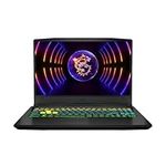 MSI Crosshair 15 Inch FHD 240Hz Gaming Laptop - (Intel Core i7-12650H, Nvidia GeForce RTX4060, 16GB RAM, 512GB SSD, Windows 11 Home) - Black