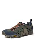 Merrell Men's Intercept Walking Shoe, Blue Wing, 12