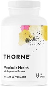 Thorne Research - Metabolic Health - Bergamot & Turmeric Vitamin Supplement - 120 Capsules