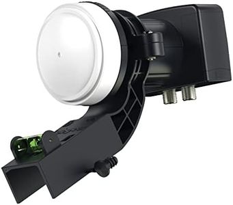 Visiblewave Universal Twin LNB 2 Output Can be used on Mini Dish for Freesat™ / Sky™ with PLL