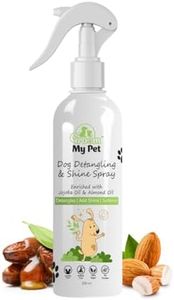 Groom My Pet Dog Detangling & Shine Spray-200ml | for Dog's & Puppies | Remove Knots & Tangles | Silky & Shiny Coat | Perfect for Shih Tzu & Long Hair Breeds