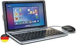 VTech Genio learning laptop XL - learning computer with large 7" LCD screen with Internet access, text program and lots of learning content - for children aged 5-12 years, gray