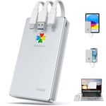 iDiskk 2TB(2000GB) External lightning iPhone Hard drive,MFi Certified 3 in 1 built in cable*3 Portable Hard drive,USB-C Hard Diskfor latest iPhone/iPad/Mac/PC and TYPE-C mobiles