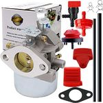 HOOAI 640052 Carburetor For Tecumseh HMSK80 HMSK90 8hp 9hp 10hp LH318SA LH358SA for Snow Blower Generator Chipper Shredder 640054 640349 640058 640058A OREGON 50-659 STENS 520-926 Carb (640054)