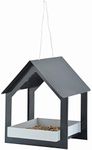 Fallen Fruits FB407 Ltd METAL HANGING BIRD TABLE Feeder, Grey