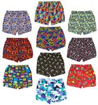 ESSA Boys and Girls Cotton Printed Drawer (Pack of 10) (Super Print Drawer) Multicolour