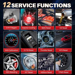 LAUNCH CRP129E OBD2 Scanner – Diagnostic Tool for Engine, ABS, SRS, Transmission
