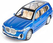 VARIYA ENTERPRISE Metal Pull Back Diecast Car Suv 1:24 Big Bmw X7 Pull Back Car Model With Sound Light Boys Gifts Toys For Kids?Pack Of 1?,Multicolor