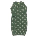 PARADE Organic Gowns - Signature Prints Leafy Trees 0-3 Months