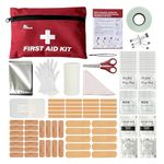 azark Premium First Aid Kit – 108 Piece Compact Emergency Medical Kit for Home, Car, Travel, Workplace, Hiking & Outdoor