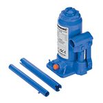 Silverline Hydraulic Bottle Jack 6 Tonne (457050), BLUE