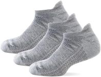 Avantic Alpaca Wool Running Socks – No Show Socks with Seamless Toe, Cushioned Sole & and Arch Support for Men & Women