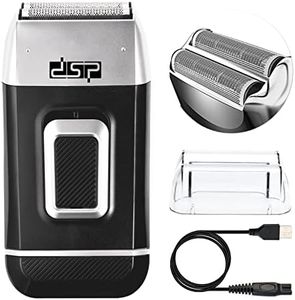 DSP® Bald Head Shaver for Men Bald Shaver for Men Waterproof Razor for Shaving Electric Cordless Rechargeable Black