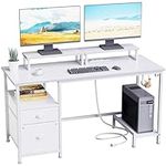 Furologee White Computer Desk with 