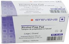 Stevens Alcohol Prep Pad |Sterile|Large-100/box