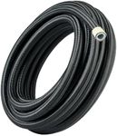 EVIL ENERGY 12AN PTFE Fuel Hose Line, AN12 Fuel Line E85 Nylon Braided 20FT Black