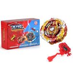 mlywd Bey Battling Tops Burst SuperKing, Bey Blade Launcher and Grip Battle Game Set Right Spin DB Layer System Gyro Toys Set Gifts for Kids Children Boys, B-172