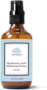 Joyal Beauty 100% Pure Best Highest 4% Hyaluronic Acid Serum for Face Skin Eyes Lips. Anti-aging Hydrating Original Organic Hyaluronan for Topical Use. Daily Deep Dermal Hydration. Ranked Number 1 HA. 1 oz.