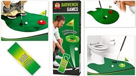 Toilet Golf, Golf Practice in The Bathroom with This Potty Putter, by Barwench Games (Golf)