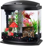 Aqueon 00800198: Aquarium Kit BettaBow Led Blk 2.5G