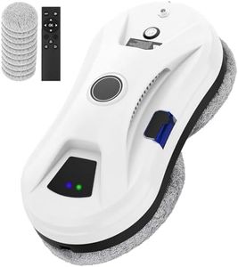 Agrdeed Window Cleaner Robot, 5600Pa Intelligent Window Cleaning Robot, 3 Cleaning Modes, Smart Navigation, Multiple Safety System, Edge Detection, for High-Rise Windows Ceiling