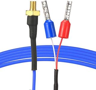 uxcell Thermocouple K Type, 0-600C M4 Screw Temperature Sensor Probe 3.3ft for 3D Printer