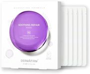 Dermafirm Soothing Repair Face Mask Sheets R4 | Hydrating Essence Leave-On Korean Facial Mask with Eucalyptus, Peptide and Collagen | Gentle on All Skin Types No Animal Trials No Paraben (5 EA, 1 oz)