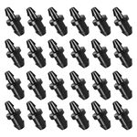 TOYMIS 100pcs Drip Irrigation Hole Plugs, 1/4 Inch Drip Irrigation Goof Plugs Line Irrigation Tube End Closures for Home Garden Lawn Pipe Supplies