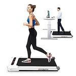 Goyouth Under Desk Treadmill, Fitness Electric Treadmill with Remote Control, Walking Jogging Machine, Installation-Free…