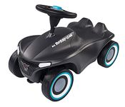 Big Bobby Car Neo anthracite - sliding vehicle for indoor and outdoor, children's vehicle with whisper tires and two rims colors to swap, for children from 1 year