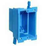 Carlon BH118R Outlet Box, Old Work, 1 Gang, 3-7/8-Inch Length by 2-3/8-Inch Width by 3-5/8-Inch Depth, Blue