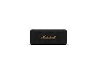 Marshall Emberton Portable Bluetooth Speaker, IPX7 Waterproof, 20+ Hours of Playtime - Black and Brass