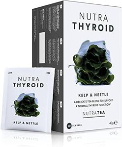 NUTRATHYROID - Thyroid Health Tea | Metabolism Tea - Providing Thyroid Support - Includes Kelp, Bladderwrack & Ashwagandha - 20 Enveloped Tea Bags - by Nutra Tea - Herbal Tea