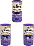 Quaker Gluten Free Original Porridge Oats, 510g (Pack of 3)