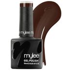 Mylee Gel Nail Polish 10ml [Chocolate Digestive] - The Corpcore Collection - UV/LED Nail Art Manicure Pedicure for Professional, Salon & Home Use [Autumn/Winter 2024] - Long Lasting & Easy to Apply