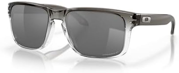 Oakley Men's OO9102 Holbrook Square Sunglasses, Dark Ink Fade/Prizm Black Polarized, 57 mm